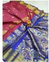 Happy Prints Party Wear Silk Saree thumb 1
