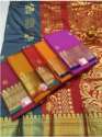 Happy Prints Party Wear Silk Saree thumb 3