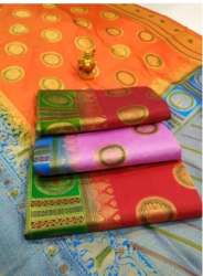 Party Wear SWARNACHURI Silk Saree