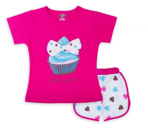 Girls T-Shirt With Bloomer