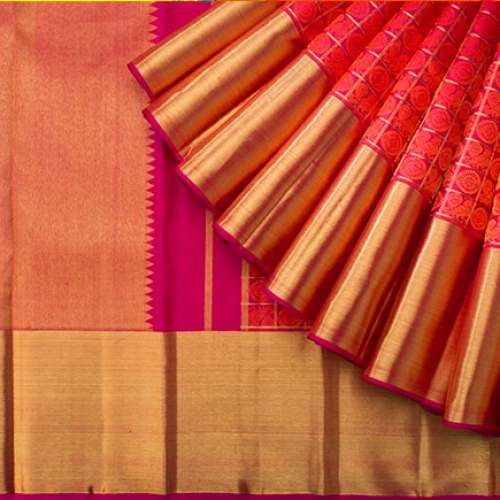 Bridal Wear Kanchipuaram Silk Saree by KSVSS by Kanchipuram Sri Varalakshmi Silks Sarees