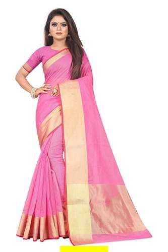 Buy Kota Doria Silk Saree By SWORNOF Brand
