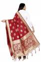 Buy SWORNOF Banarasi Silk Dupatta At Wholesale thumb 1