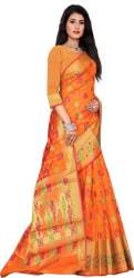Buy Banarasi Art Silk Saree By RIVANAï»¿