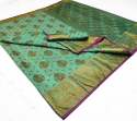 Buy Handloom Cotton Silk Saree By RIVANA Brand thumb 4