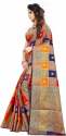 Get RIVANA Banarasi Poly Silk Saree At Wholesale thumb 1
