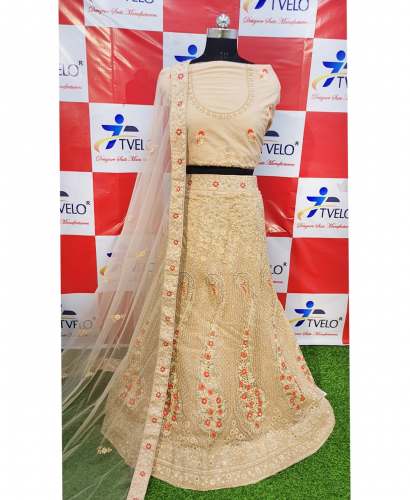 Lehenga choli for 25 years girl for Wedding  by Tvelo Designer