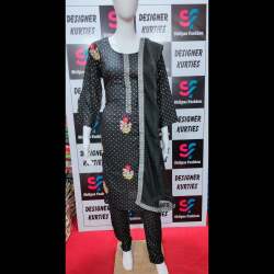 Fancy Kurti Pant set With Dupatta for Ladies 