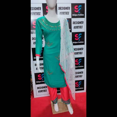 Fancy Rayon Kurti Palazzo Set