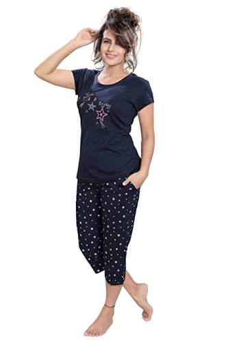 Buy Printed Night Suit By YIPSY FASHION by Yipsy Fashion