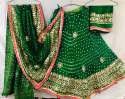 Art Silk Bandhani Gota Patti Lehenga Choli  thumb 3