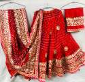 Art Silk Bandhani Gota Patti Lehenga Choli  thumb 5