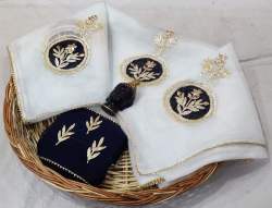 Elegant Jaipuri Organza Saree With Gota Work