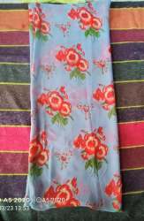 Flowery Printed Chiffon Casual Saree