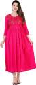 Front Slit Anarkali Style Rayon Kurti  thumb 2