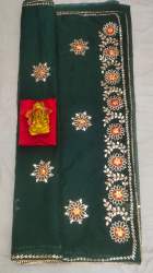 Light Colors 60 Gram Georgette Saree