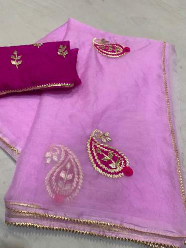 New Launched Pure Organza Chiffon Saree