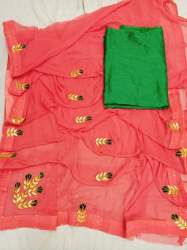 Pure Nazmeen Chiffon Marwadi Saree 