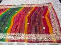 Traditional Rajasthani Bandhej Gota Patti Saree