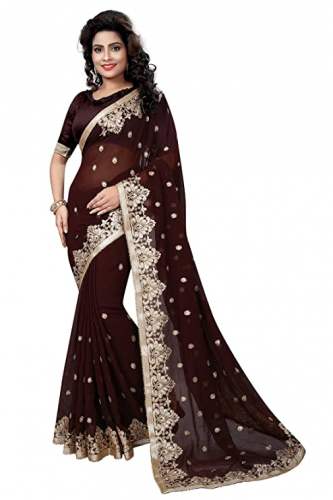 Get Art Silk Saree By MANSVI FASHION At Wholesale by Mansvi Fashion