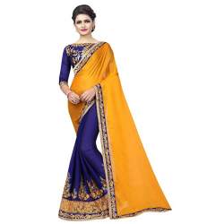 Get MANSVI FASHION Georgette Saree At Wholesale