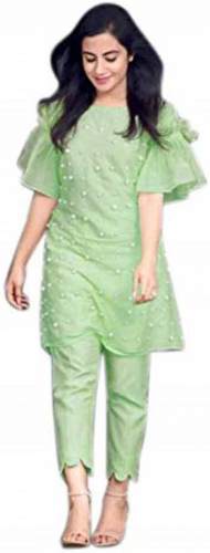 Buy Cotton Embellished Kurti By CLICKEDIA Brand by Clickedia
