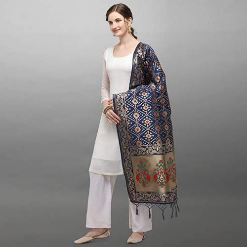 Buy Bandhej Banarasi Dupatta By Kili Fashion Brand