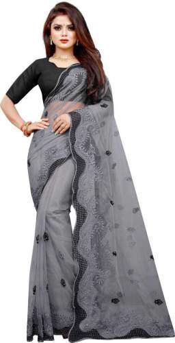 Buy Bollywood Net Saree By Barkiya Creation Brand by Barkiya Creation
