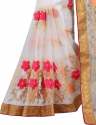 Buy Fancy Embroidered Net Sare By Barkiya Creation thumb 2