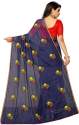 Buy Embroidered Cotton Blend Saree By Aika  thumb 2