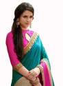 Buy Embroidered Georgette Saree By Aika Brand thumb 2