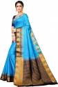 Buy Banarasi Cotton Silk Saree By Hera Designs thumb 2