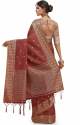 Buy Banarasi Silk Blend Saree By INsthah thumb 1