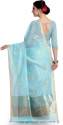 Get Linen Blend Saree By INsthah Brand thumb 1
