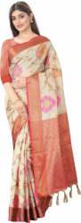 Get Kalamkari Tussar Silk Saree By SILK ZONE Brand