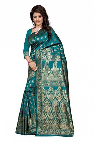 Get Tussar Silk Saree By Shree Sanskruti Brand by Shree Sanskruti