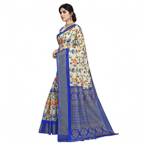 Buy Fancy Art Silk Saree By Rekha Maniyar Brand by Rekha Maniyar