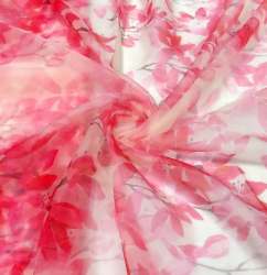 Beautiful Printed Organza Fabric 