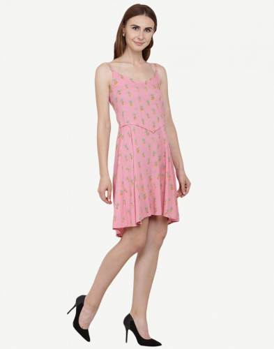 Buy Pink Slip Dress By Black Orange Brand by Black Orange