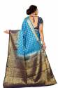 Get Art Silk Banarasi Saree By PEACOCK FASHION thumb 1