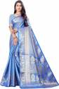 Get Banarasi Jacquard Saree By PEACOCK FASHION