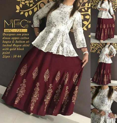 Designer Party Style Fancy Kurtis  by Yuva Trends