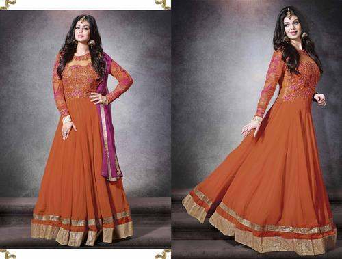 Functional Wear Ladies Anarkali Suit by Najo Fancy Suit Collection