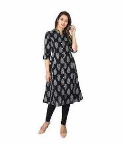 A Line Kurti for Ladies  by RR Collection