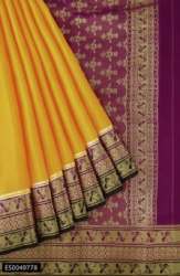 Mysore Crepe Silk Saree 