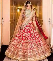 Red Wedding Lehenga