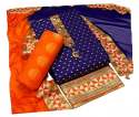 Designer Gold Zari Work Banarasi Dupatta