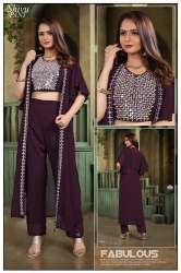 Indo western hotsell dresses for farewell