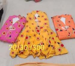 Regular Wear Cotton Printed Frocks For Girls 