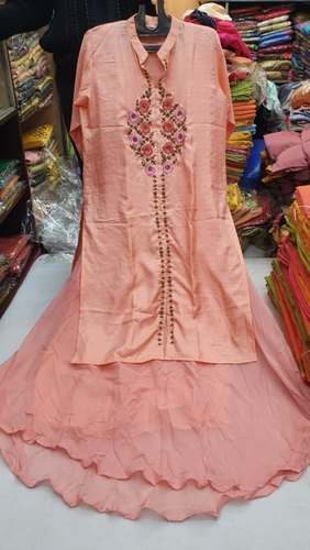 Ladies Cotton Embroidery Fancy Kurtis  by Ms Sree Siddhi Vinayak Enterprises